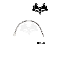Zahnutá jehla na piercing sterilní 18 GA 1,0 mm