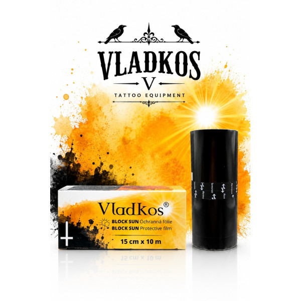 Ochranná folie po tetování VLADKOS BLOCK SUN role 10m x 15cm