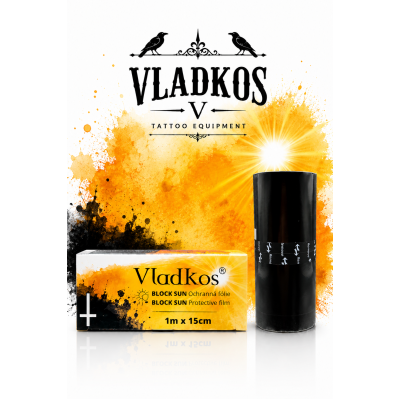 Ochranná folie po tetování VLADKOS BLOCK SUN rolka 1m x 15cm