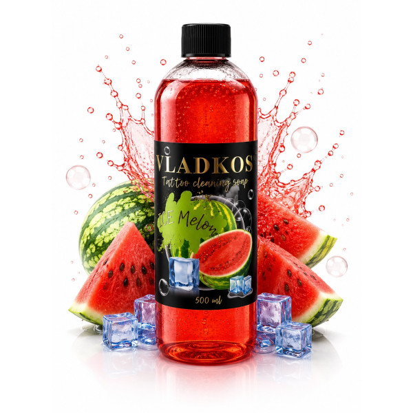 Vladkos mýdlo na tetování ICE Melon 500 ml koncentrát