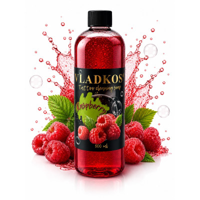 Vladkos mýdlo na tetování Raspberry 500 ml koncentrát