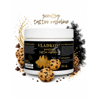 Vladkos Scentsy Vazeline vazelína na tetování 500 ml Butter Cookie