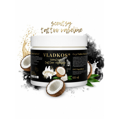 Vladkos Scentsy Vazeline vazelína na tetování 500 ml Coconut