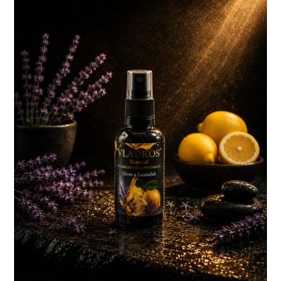 Vladkos Tattoo Oil Regenerační olejový komplex Citron a Levandule
