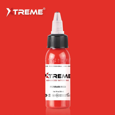 XTreme Ink - FERRARI RED tetovací barva 30ml