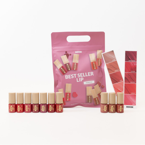 Biotek Lip Pigment Kit - set Set pigmentů pro permanentní make-up 10 x 5 ml