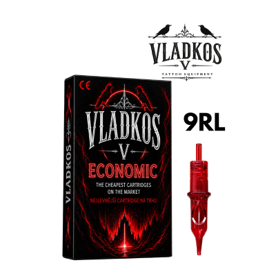 Tetovací cartridge VLADKOS ECONOMIC 9RL