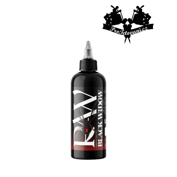 Tetovací barva RAW Black Widow 120 ml REACH
