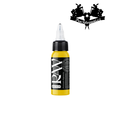 Tetovací barva RAW Bright Yellow 30 ml REACH