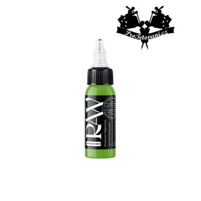 Tetovací barva RAW Kawasaki Green 30 ml REACH
