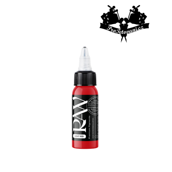 Tetovací barva RAW Light Red 30 ml REACH