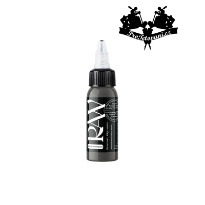 Tetovací barva RAW Opaque Gray Medium 30 ml REACH