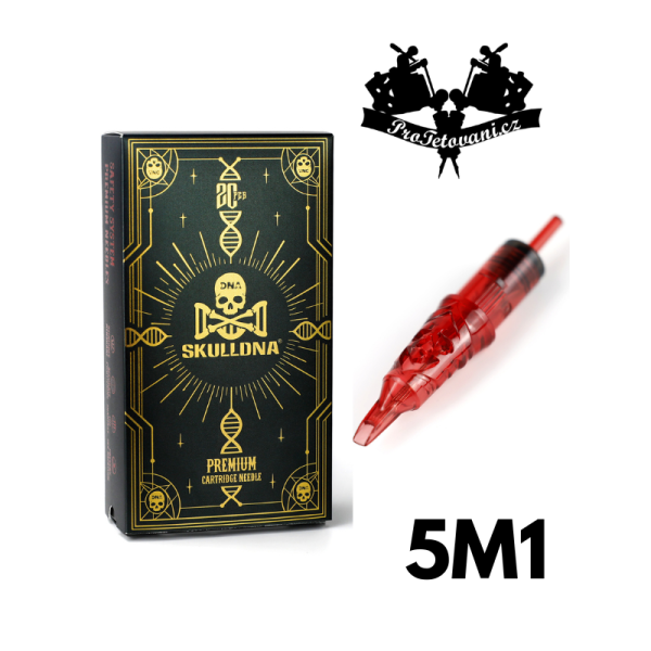 Prémiová tetovací cartridge SKULLDNA 5M1