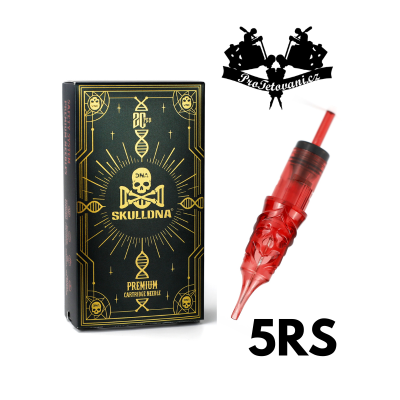 Prémiová tetovací cartridge SKULLDNA 5RS