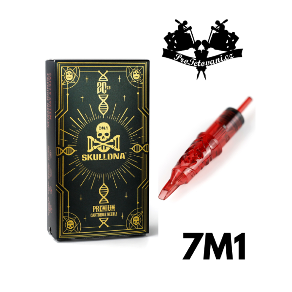 Prémiová tetovací cartridge SKULLDNA 7M1