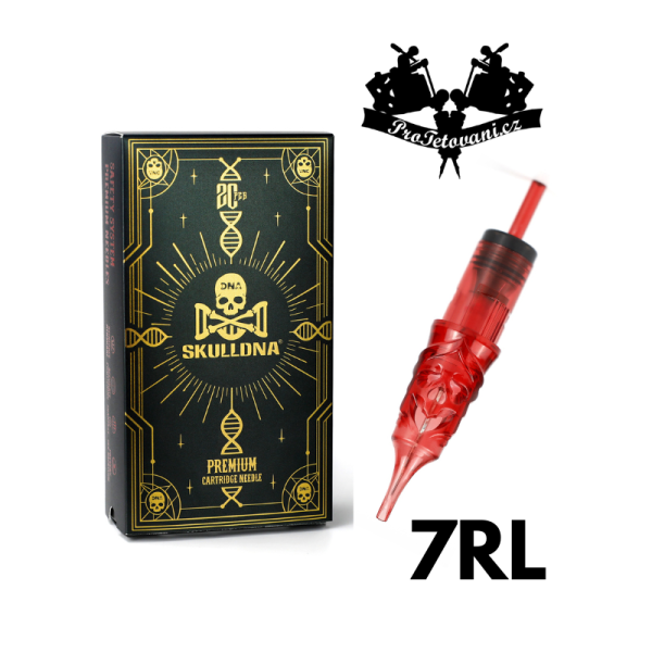 Prémiová tetovací cartridge SKULLDNA 7RL
