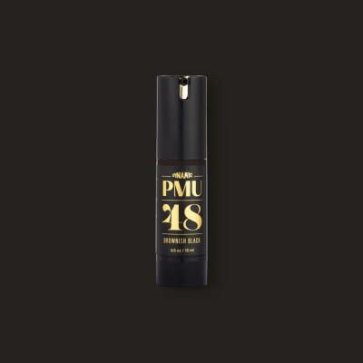 Barva pro permanentní make up Dynamic PMU 48 BROWNISH BLACK 15 ml REACH