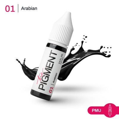 Barva pro permanentní make-up THE PIGMENT 01 ARABIAN – 15 ml REACH