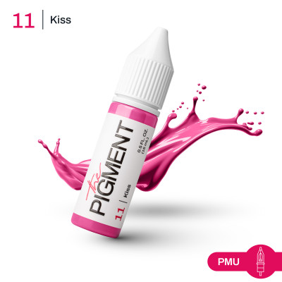 Barva pro permanentní make-up THE PIGMENT 11 KISS – 15 ml REACH