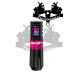 Bateriový rotační tetovací strojek KUSH s nastavitelným zdvihem PINK 2x baterie Bateriový rotační tetovací strojek KUSH s nastavitelným zdvihem PINK 2x baterie