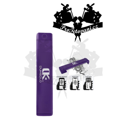 Bezdrátová tetovací termo tiskárna DUKE GLO Purple