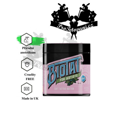 BIOTAT Candy Soft Butter – znecitlivující pracovní máslo a aftercare 500 g