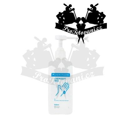 Chemi-Pharm CHEMISEPT VIR+ Alkoholová dezinfekce rukou 500ml