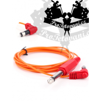 Extra tenčený DC CORD ANGLED Orange