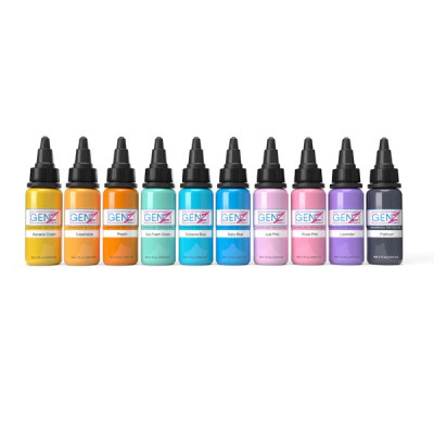 Intenze GEN-Z 10 Pastel set 30 ml 