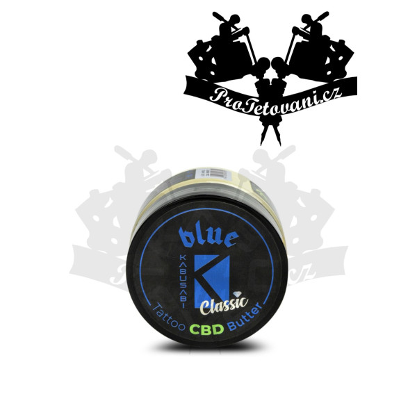 Kabusabi Blue Classic Tattoo CBD Butter – tetovací máslo s CBD 120ml