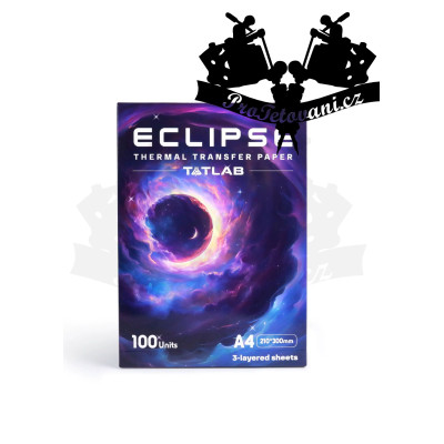 Obtiskovací papír Eclipse pro tetovací motivy balení 100 Ks