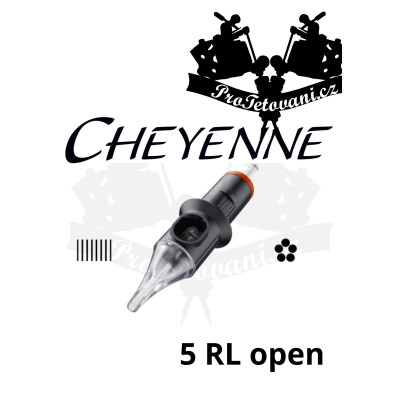 Originální tetovací cartridge Cheyenne Safety 5 RL OPEN LINER S