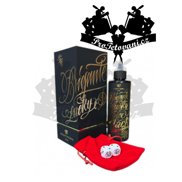 Panthera Lucky Dice Ink Black 200ml tetovací barva 