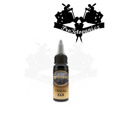 Panthera Gold Tribal Black XXX 30 ml tetovací barva 