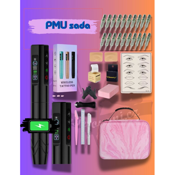 PMU sada s bezdrátovým strojkem a příslušenstvím TUFFKING BLACK