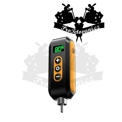 Přenosný napájecí adaptér EZ Tattoo portex mini gen 2 YELLOW