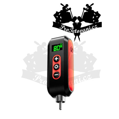 Přenosný napájecí adaptér EZ Tattoo portex mini gen 2 RED
