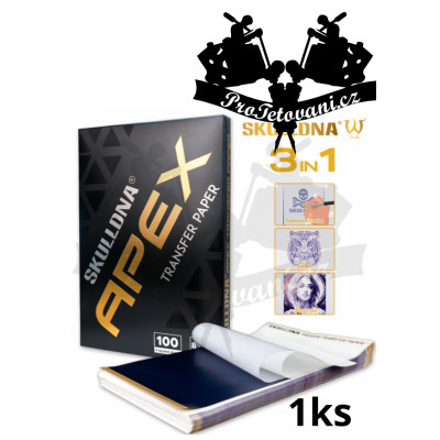 SKULLDNA APEX Obtiskovací papír pro tetovací motivy 1 Ks