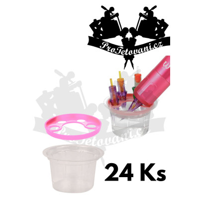 SKULLDNA Cartridge cup holder – Balení 24 ks PINK