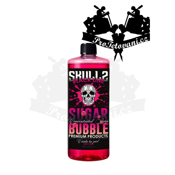 SKULLS BLACKLINE SUGAR BUBBLE SOAP 1000 ml