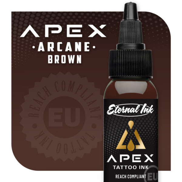 Tetovací barva Eternal ink APEX Arcane Brown REACH 30 ml