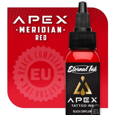 Tetovací barva Eternal ink APEX Meridian Red REACH 30 ml