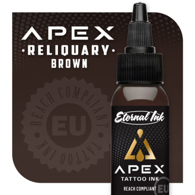 Tetovací barva Eternal ink APEX Reliquary Brown REACH 30 ml