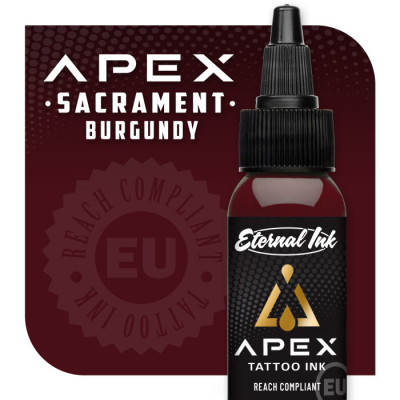 Tetovací barva Eternal ink APEX Sacrament Burgundy REACH 30 ml