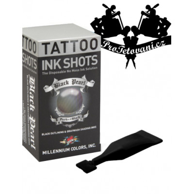 INK SHOTS 2 ML Umělecká barva Moms Millennium Black Pearl Outlining