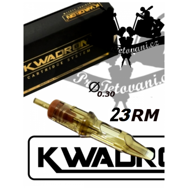 Tetovací cartridge KWADRON 23 Soft Edge Magnum