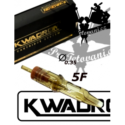 Tetovací cartridge KWADRON 5 Flat
