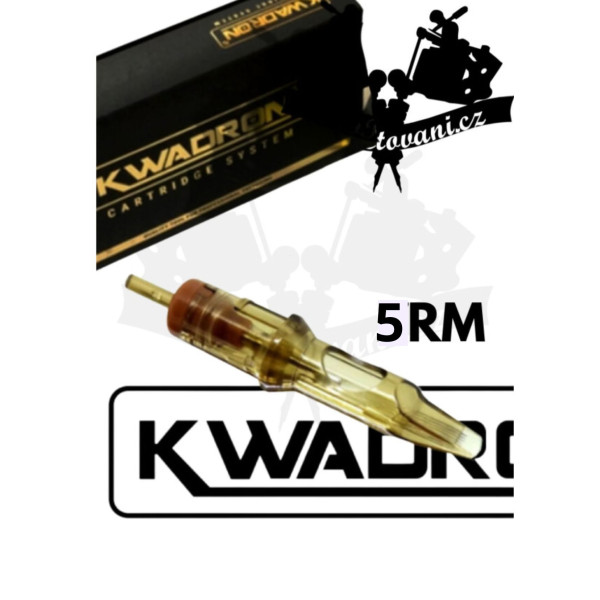 Tetovací cartridge KWADRON 5 Soft Edge Magnum