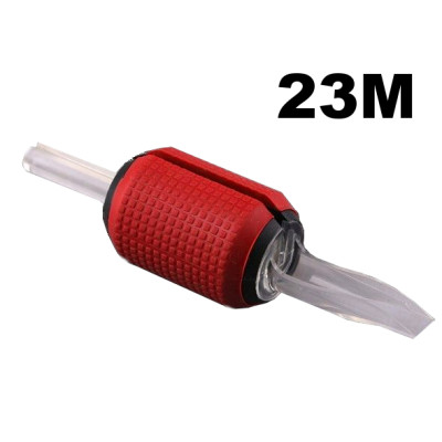 Sterilní tetovací grip s tipem RED JUMBO 23M 