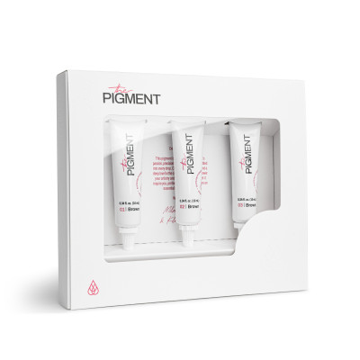 SET BAREV THE PIGMENT PMU Microblading Collection 3x15 ml REACH